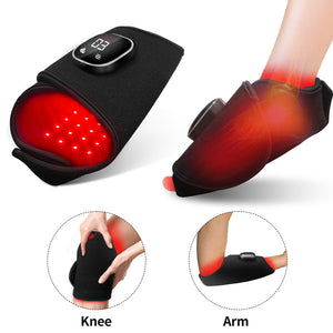 Infrared Light Therapy Shoes Wireless Charging Red Light Therapy Knee Wrist Ankle Support