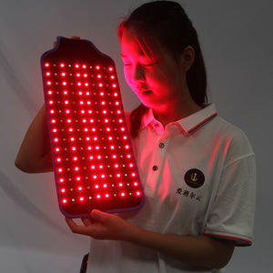 Led Red Light Therapy Belt Infrared Heating Massager For Waist Pain Relief