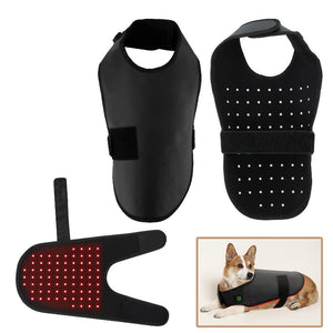 Pet Red Light Infrared Therapy Device For Cat Dog Back Abdomen Injury Recovery Bone Healing Wireless Portable Timer