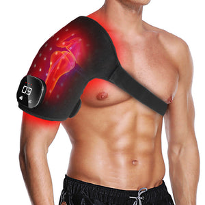 Wireless Red Light Knee Brace Infrared Therapy Heating Knee Support Elbow Brace Red Light Therapy Lamp Warm Knee Pad