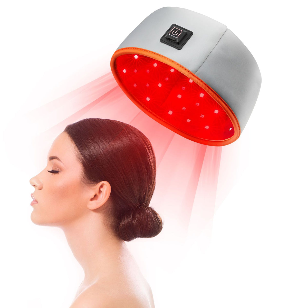 Infrared Light Therapy Cap Red Light Hair Growth Device Adjustable Three Modes Pcba