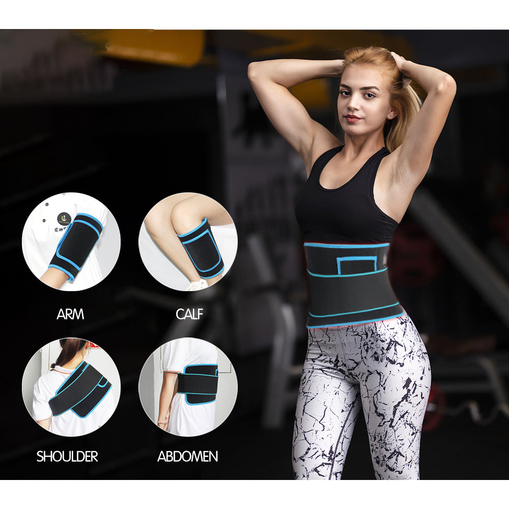 Led Red Light Therapy Belt Waist Trainer Slimming Belt For Weight Loss