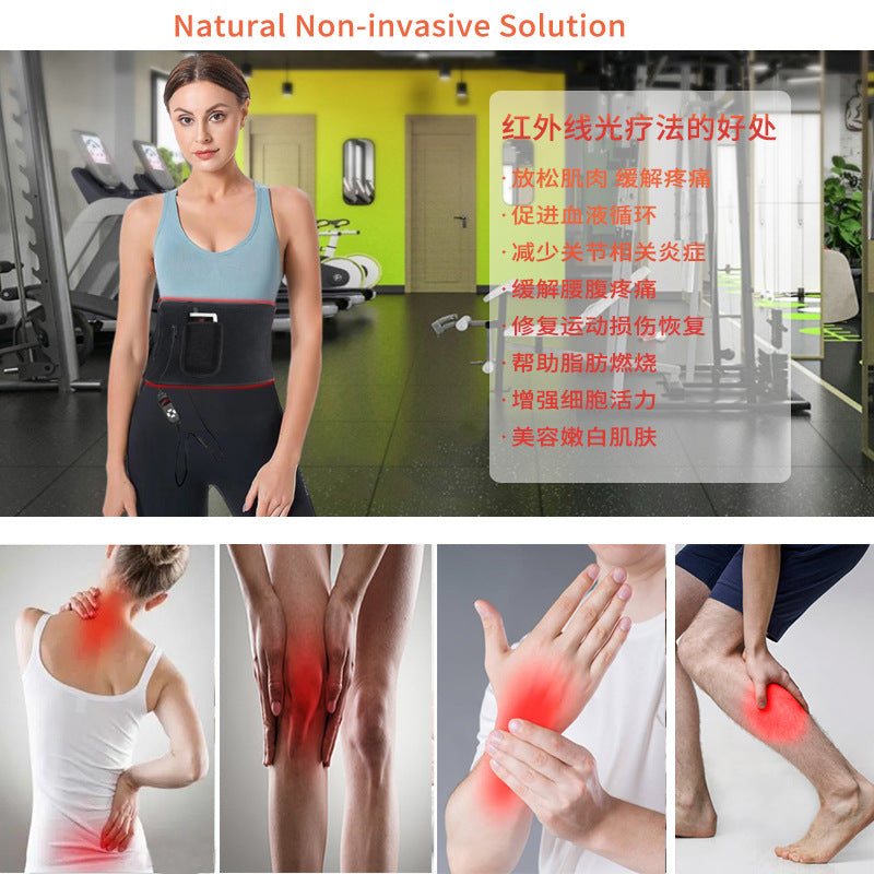 Red Light Therapy Belt Infrared Heating Pad Therapeutic Light Belt For Pain Relief