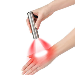 9W Led Infrared Adjustable Therapy Beauty Pen Rechargeable Portable Red Light Therapy Flashlight