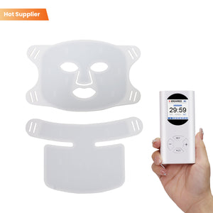 Fda 510k Silicone Photon Rejuvenation Face Mask Red Light Blue Light Led Facial Therapy Device For Home Use