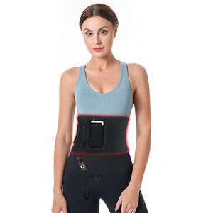 Red Light Therapy Belt Led Heating Waist Belt Far Infrared Therapy Light Infrared Light Therapy Belt