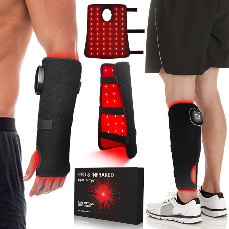 Red Light Therapy Arm Elbow Support Infrared Heating Rechargeable Timer Red Light Therapy Arm Sleeve