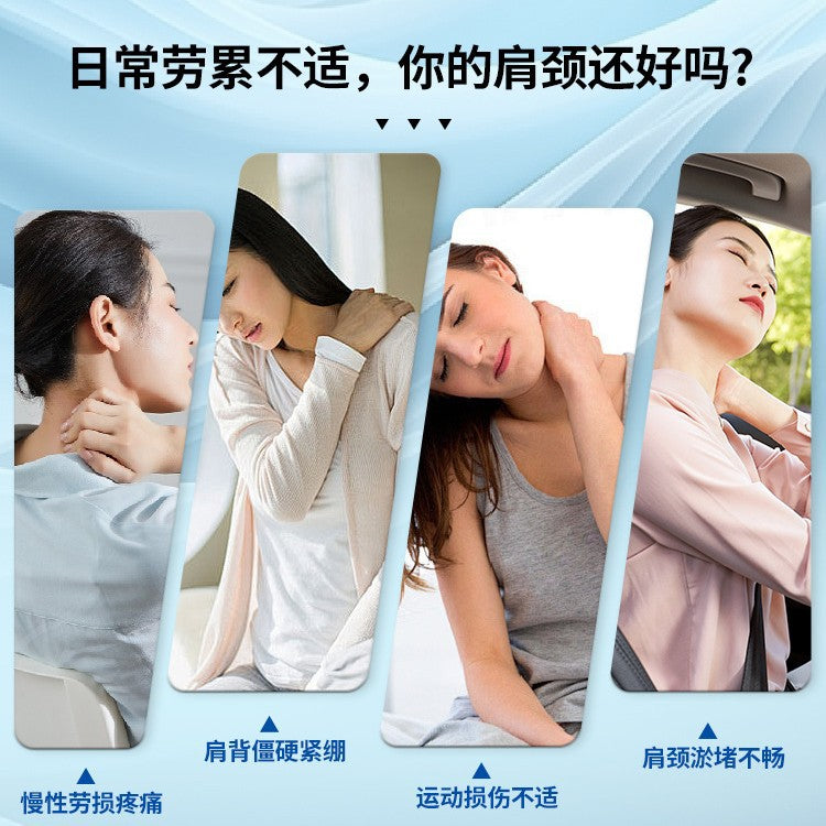 Red Light Therapy Shoulder Wrap With Heating Pad Infrared Heating Massager Rechargeable Pain Relief