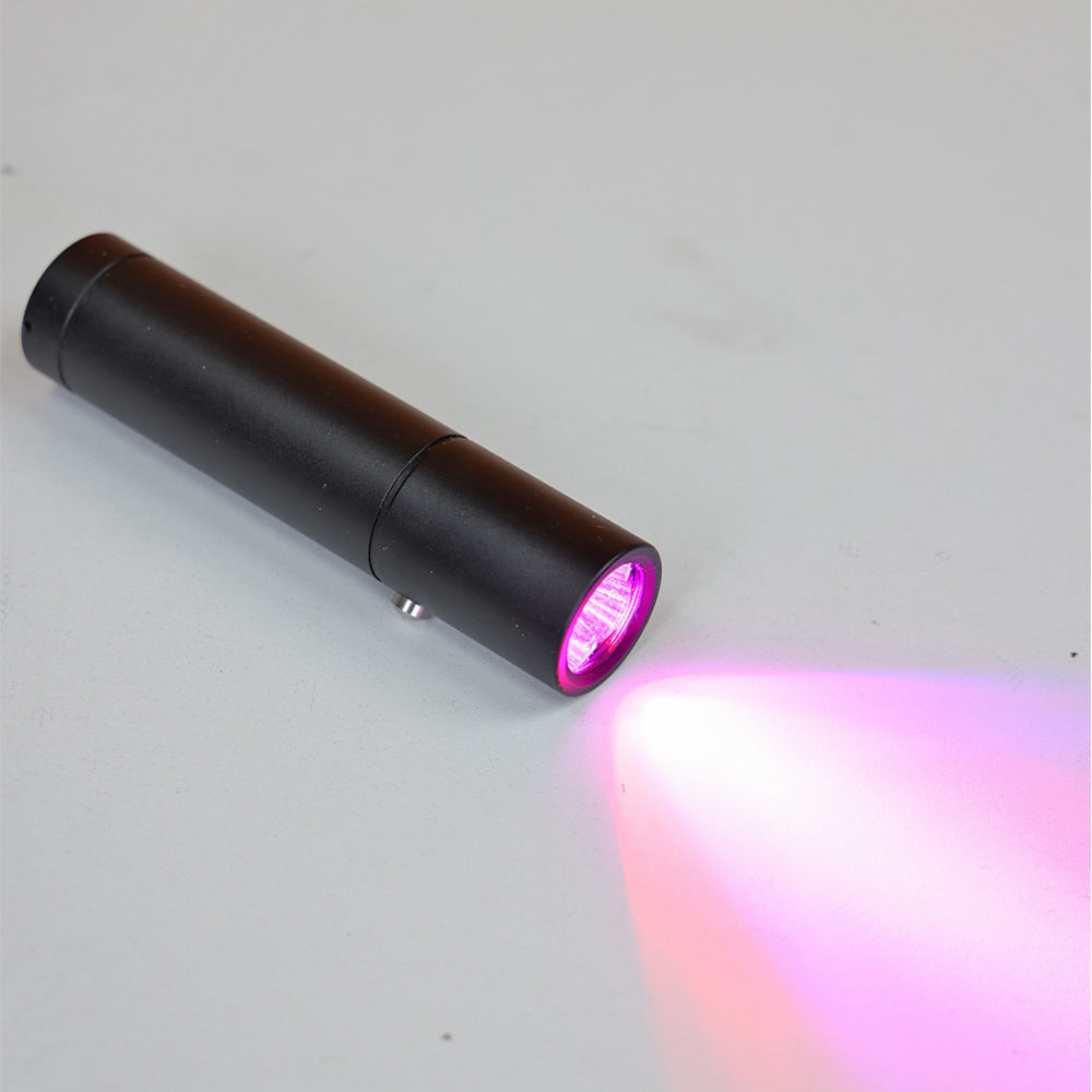 Red Light Flashlight Infrared Device 5 Chip Black Red Light Torch