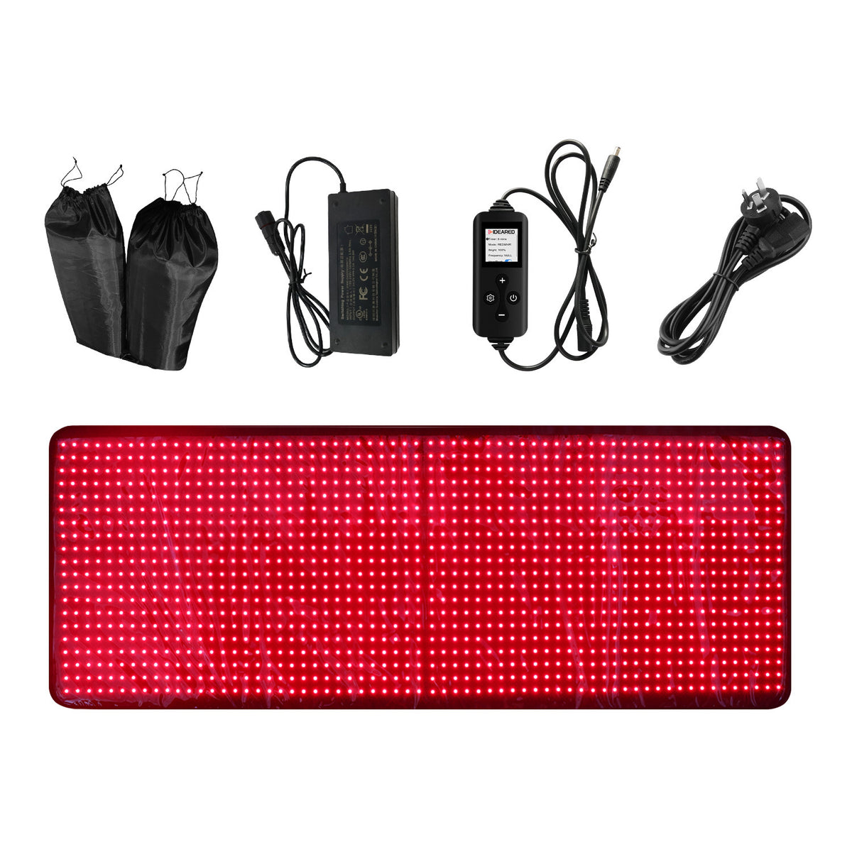 Led Red Light Therapy Mat 1260 Pcs 660 850 Nm Red Light Therapy Yoga Mat