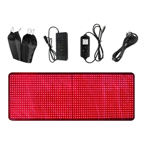 Led Red Light Therapy Mat 1260 Pcs 660 850 Nm Red Light Therapy Yoga Mat