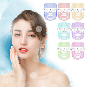 Led Light Therapy Mask For Skin Rejuvenation Anti Wrinkle Whitening Facial Care Device