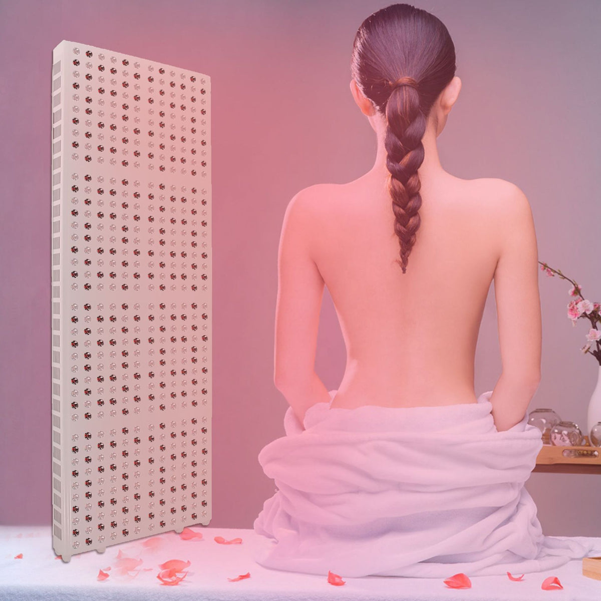 300w 800w 1000w Infrared Beauty Lamp Therapy Light With Timer Function Skin Care Therapy Device