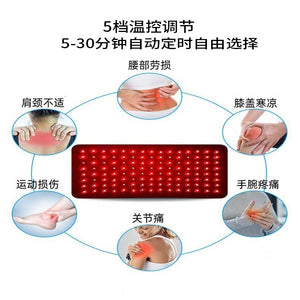 120 Led 5 Level Temperature Control Light Therapy Knee Brace Wrist Elbow Support Heating Belt Infrared Red Light Belt