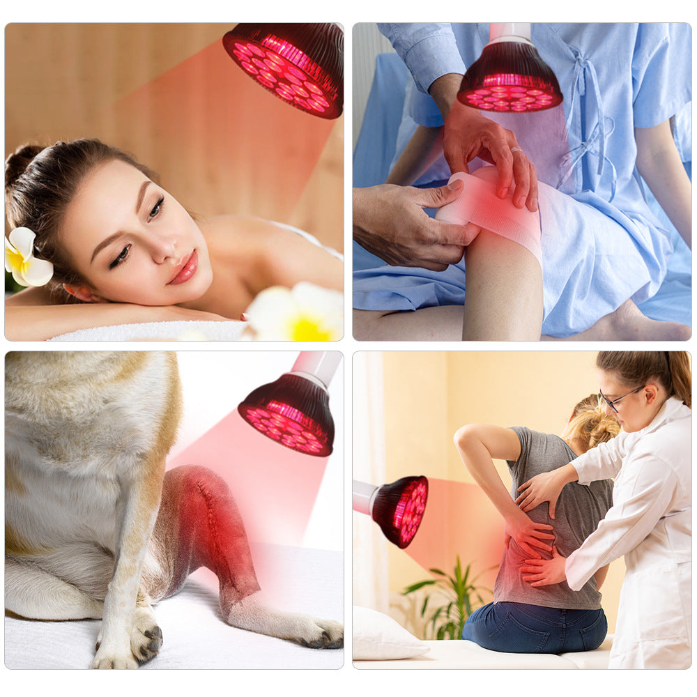 Par38 660Nm 850Nm 36W 54W Led Red Light Therapy Lamp Skin Care Spot Removal Beauty Light