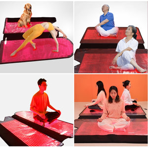 Red Light Therapy Mat Heating Pad Infrared Light Therapy Blanket Home Use Red Light Sleeping Bag