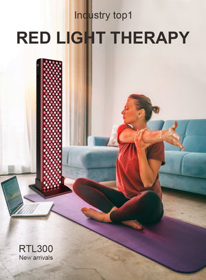 Led Light Therapy Lamp Red Light Infrared Light Control Pulse Photon Therapy Beauty Lamp