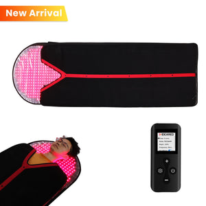 Red Light Therapy Mat Heating Pad Infrared Light Therapy Blanket Home Use Red Light Sleeping Bag
