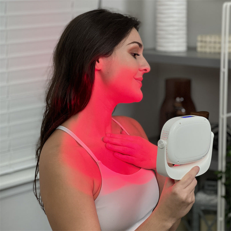 Handheld Red Light Therapy Device Red Light Panel Infrared Therapy Photon Skin Rejuvenation Beauty Lamp