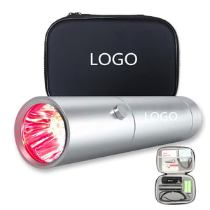 9W Led Infrared Adjustable Therapy Beauty Pen Rechargeable Portable Red Light Therapy Flashlight