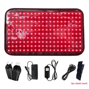 Red Light Therapy Belt Infrared Abdominal Belt Red Light Seat Cushion Healing Mattress