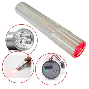 Led Red Infrared Light Therapy Pen For Pain Relief