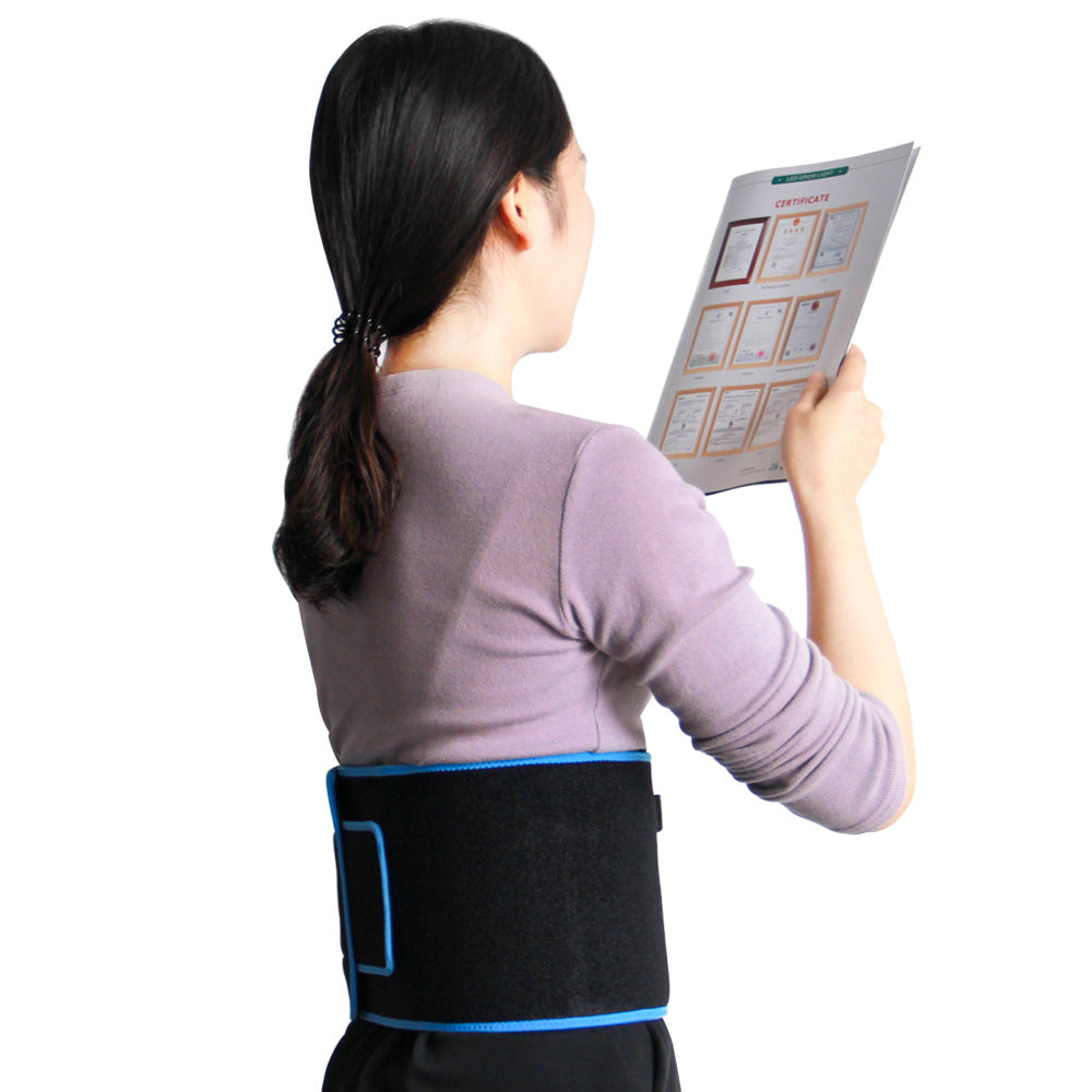 Custom Weight Loss Belt Led Red Light Therapy Belt Heating Belt Pulse Massage Belt