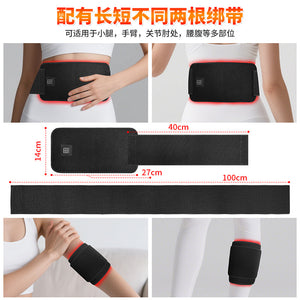 Red Light Therapy Belt Usb Rechargeable Multi Position Wearable Red Light Infrared Belt