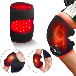 Wireless Red Light Knee Brace Infrared Therapy Heating Knee Support Elbow Brace Red Light Therapy Lamp Warm Knee Pad