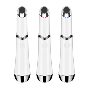 Electric Eye Massager With Vibration Color Light Ions Heating Eye Cream Pen Beauty Eye Care Device