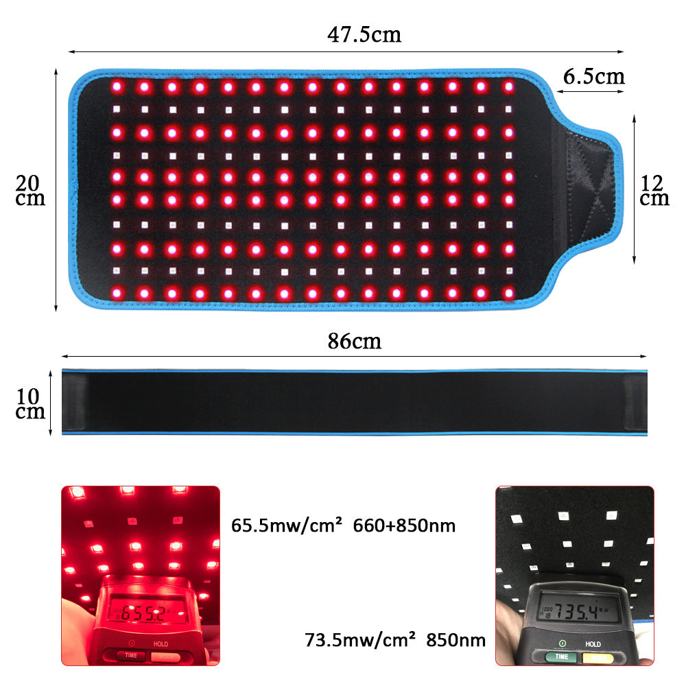 Red Light Therapy Belt Uk Us Au Eu Standard Custom Logo Home Care Waist Support