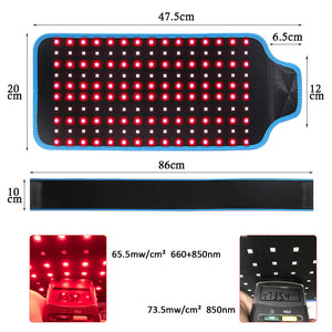 Red Light Therapy Belt Uk Us Au Eu Standard Custom Logo Home Care Waist Support