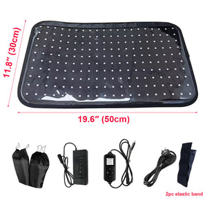 Red Light Therapy Belt Infrared Abdominal Belt Red Light Seat Cushion Healing Mattress