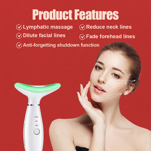 Face Neck Massager Vibration Lifting Skin Tightening Beauty Device Wrinkle Removal