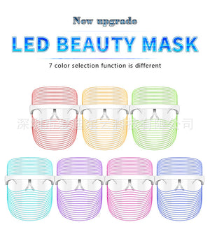 Led Photon Rejuvenation Mask 7 Color Light Therapy Facial Skin Care Device
