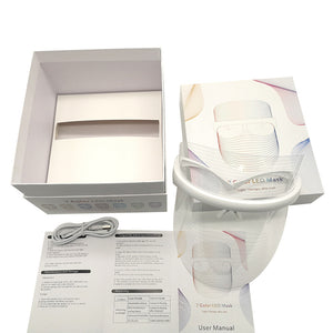 Led Light Therapy Mask For Skin Rejuvenation Anti Wrinkle Whitening Facial Care Device