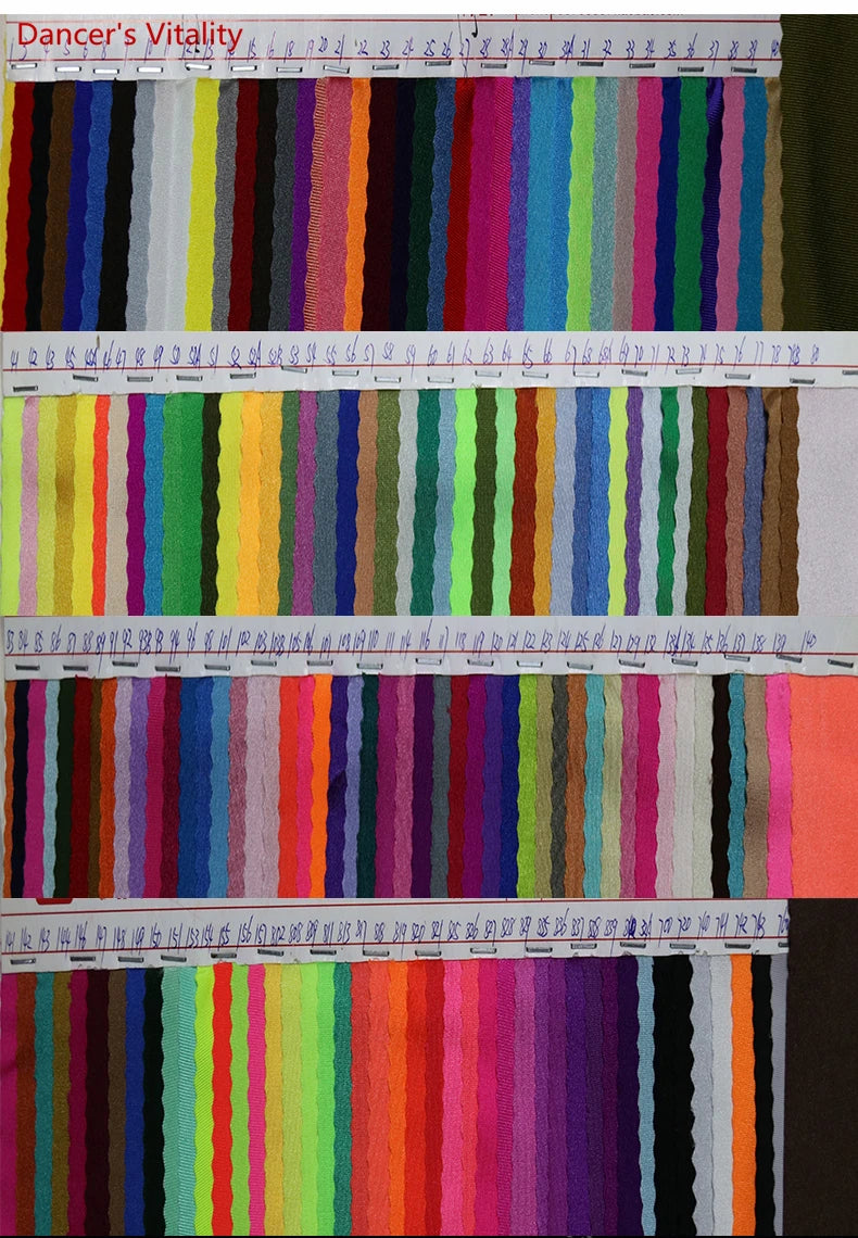 Women's Fuchsia One-Shoulder Rhinestone Fringe Latin Dance Dress