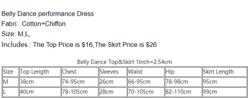 Women's Green Glitter Slit Maxi Skirt & Ruffled V-Neck Top Belly Dance Costume