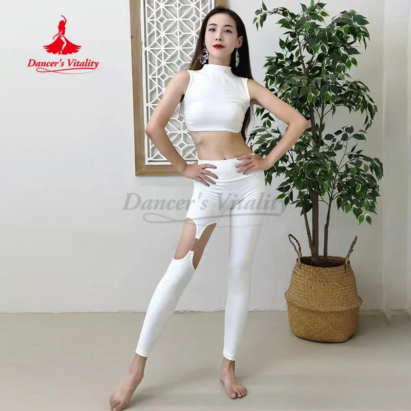 Women's Belly Dance High-Waist Slim Fit Practice Pants