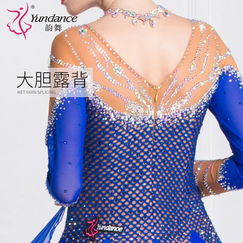 Ballroom Dance Dress Plus Size For Adult Performance