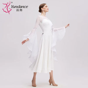 Women's Ballroom Waltz Dance Dress For Practice And Performance