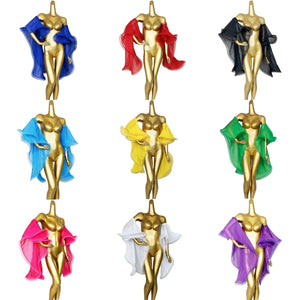 Belly Dance Women's Black Sheer Chiffon Long Sleeve Shrug Top, Belly Dance