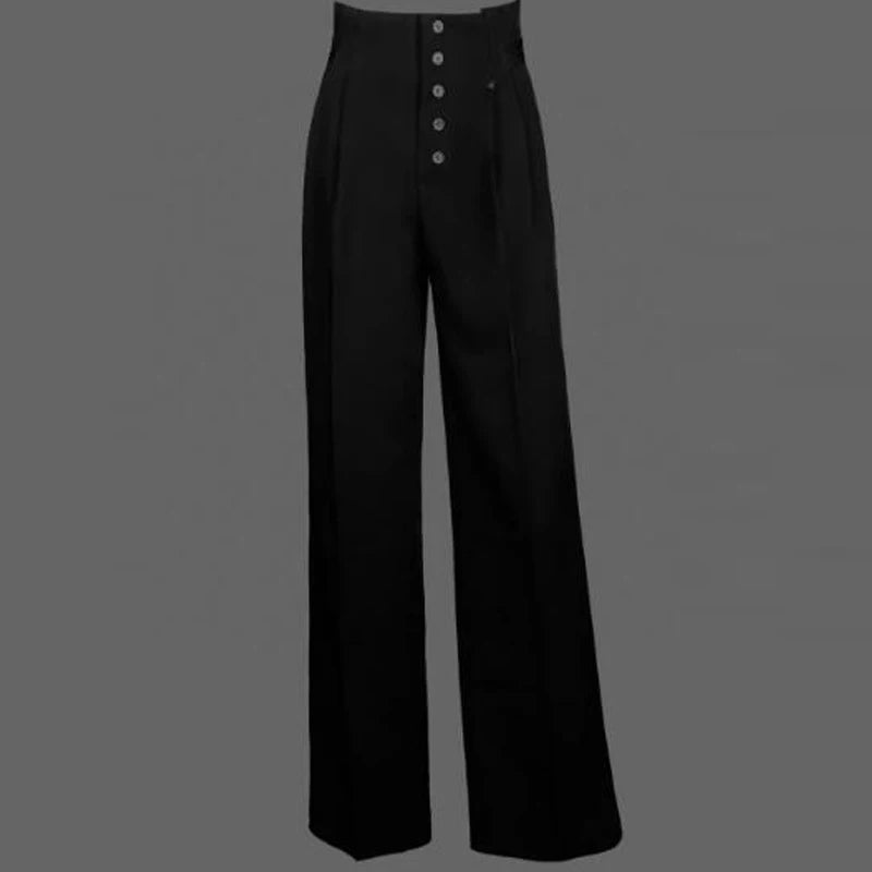 Women's White/Lavender/Black Off-Shoulder/Square Neck/Asymmetrical Ruffle Top with Pink/Lavender/Purple High-Waisted Wide-Leg Pants for Ballroom Dance