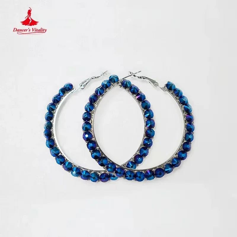 Women's Elegant Ballroom Waltz Tango Long-Sleeve Dance Dress For Competition