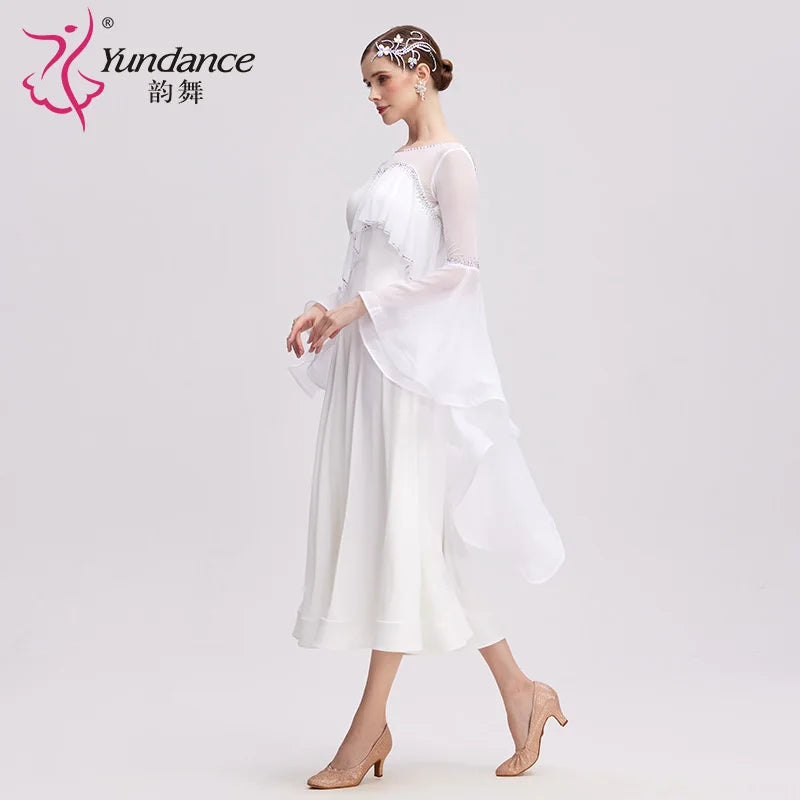 Women's Ballroom Waltz Dance Dress For Practice And Performance