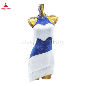 Women's Latin Ballroom Dance Competition Dress For Performance