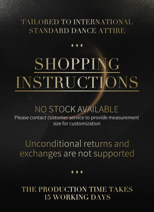 Adult Standard Ballroom Dance Dress Rhinestone Embellished Chiffon Long Gown For Performance