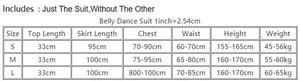 Belly Dance Costume Women Purple V-Neck Off-Shoulder Crop Top and Slit Skirt Set with Rhinestone Detail