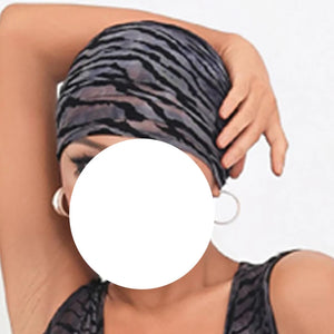 Women's Brown & Black Zebra Print Fringe Latin Dance Dress