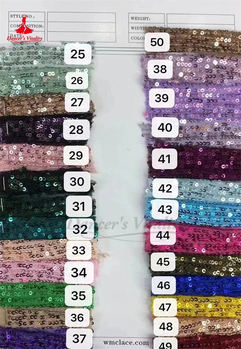 Women's Red Sequin & Gold Coin Belly Dance Dress with Hood